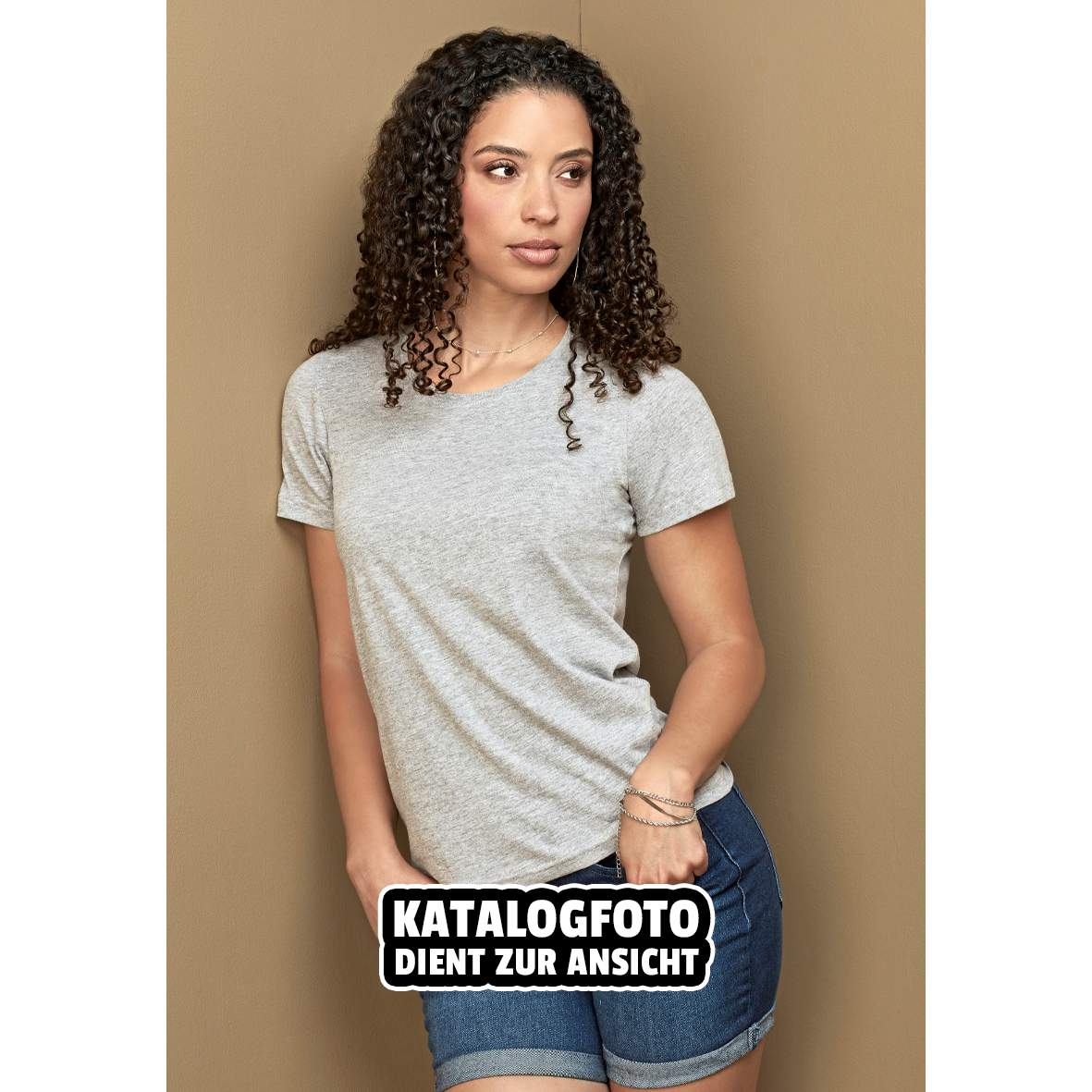 T-Shirt "Slogan" Damen