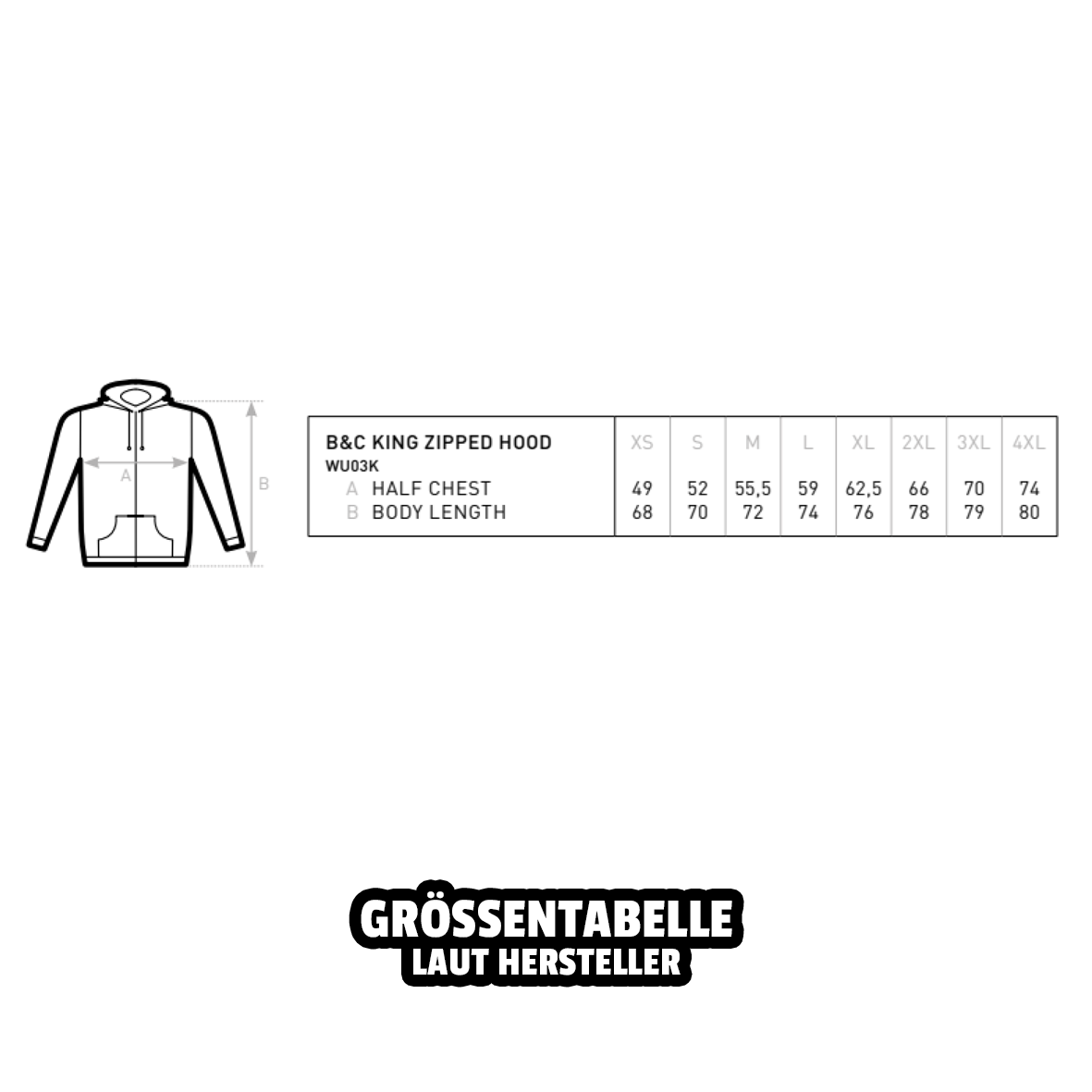 Zip Hoodie "Prunklosia" Unisex