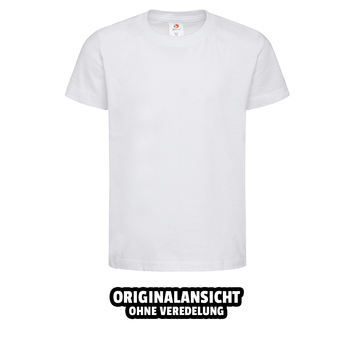 T-Shirt "Prunklosia Schrift" Kinder | Weiß