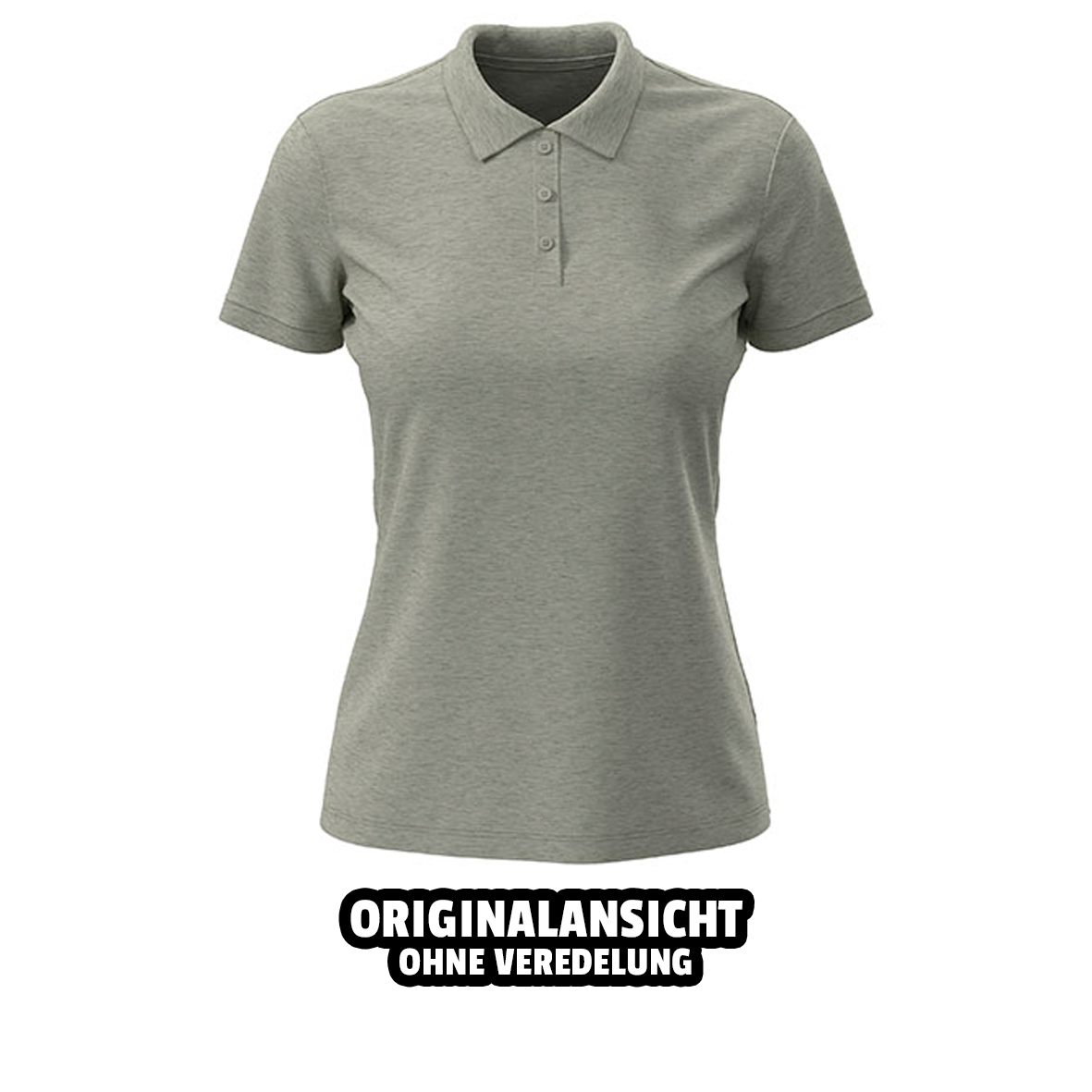 Poloshirt "Skizze" Damen