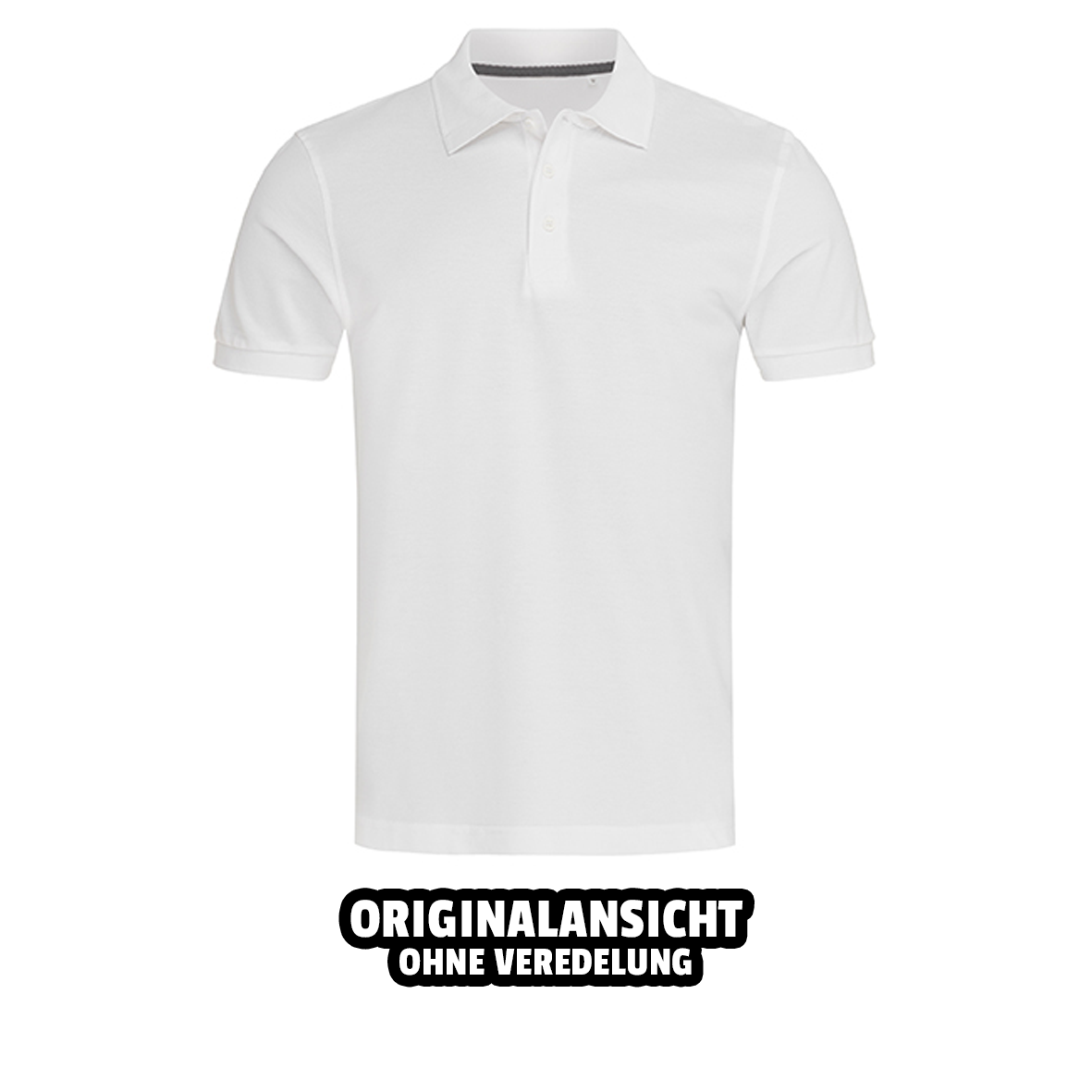 Poloshirt "Slogan" Herren