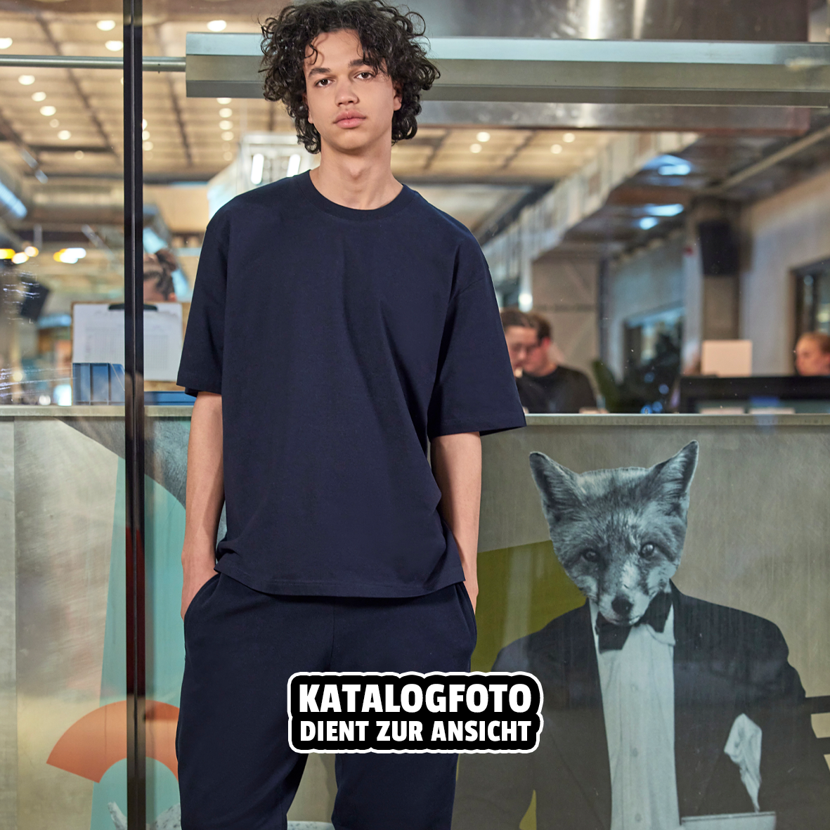 Oversize T-Shirt "Aperol" Unisex