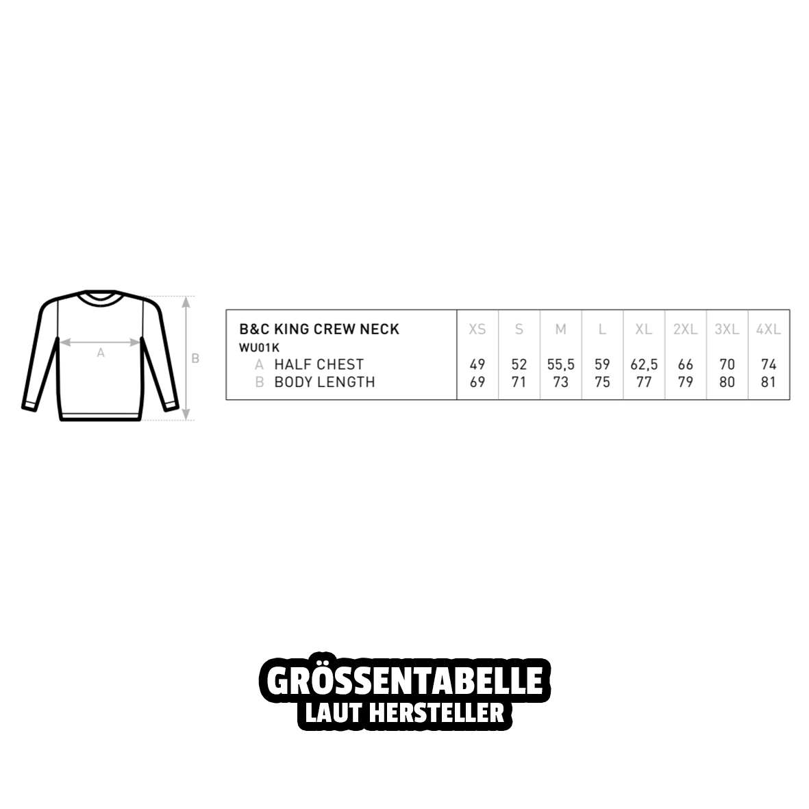 Sweatshirt "Prunklosia" Unisex