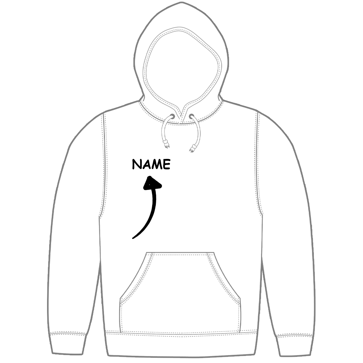 Hoodie "Prunklosia" Unisex