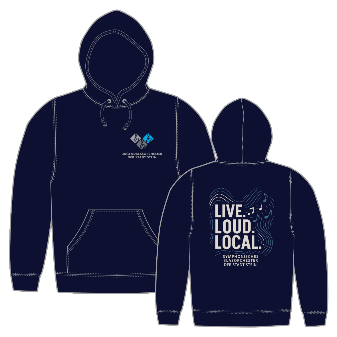 Hoodie "JBO Stein"