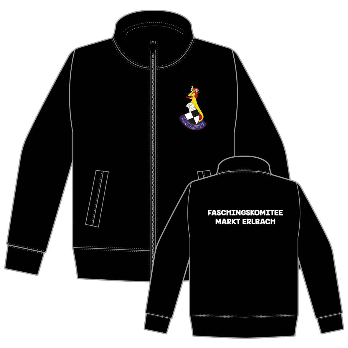 Trainingsjacke "Faschingskomitee" Kinder