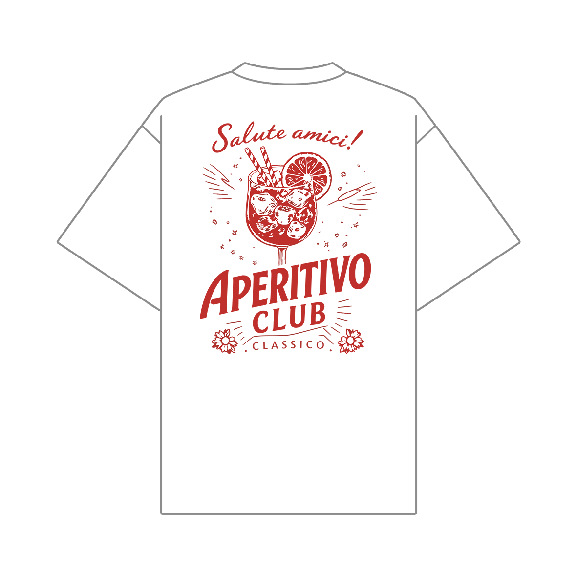 Oversize T-Shirt "Aperitivo" Unisex