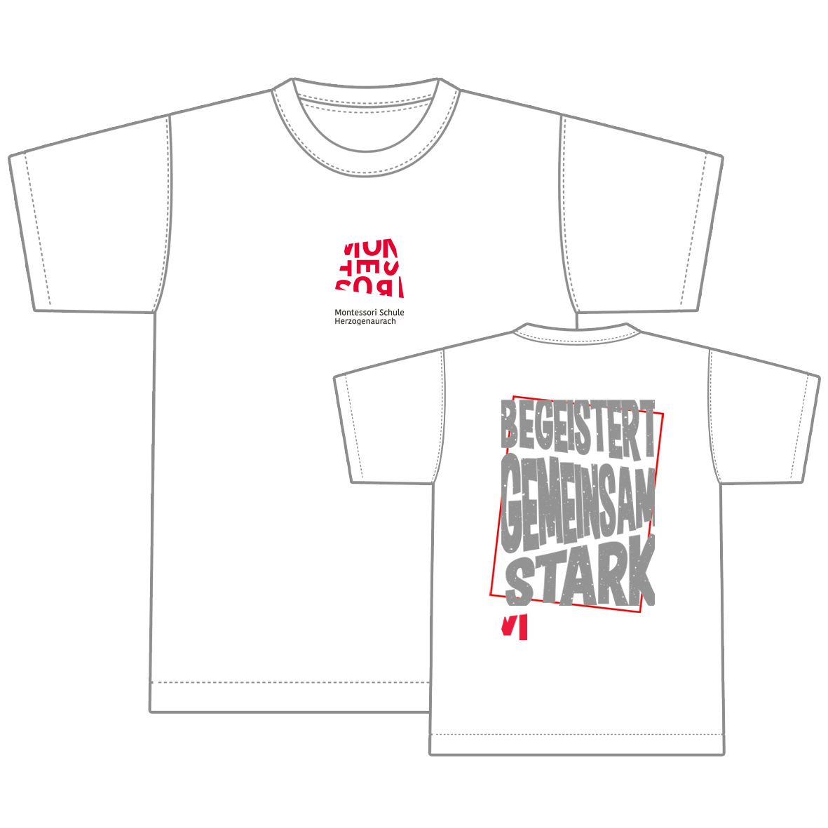 T-Shirt "Slogan" Herren