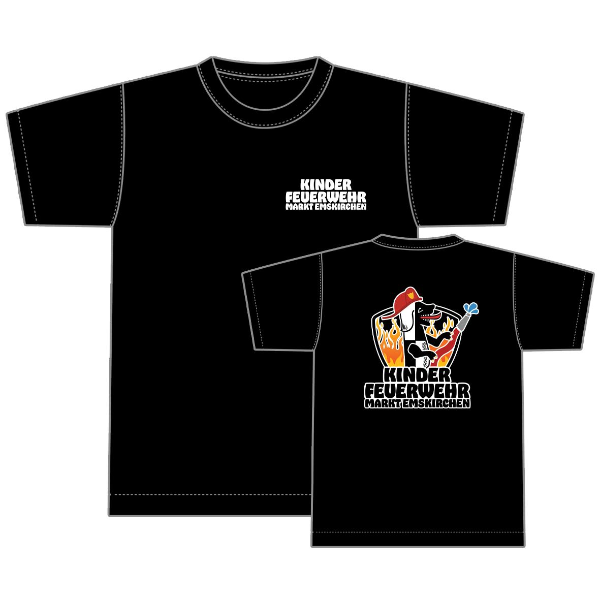 T-Shirt "Kinderfeuerwehr Emskirchen" Kinder