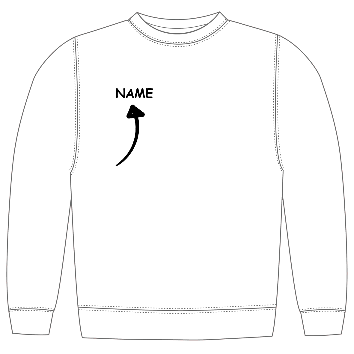 Sweatshirt "Prunklosia" Unisex