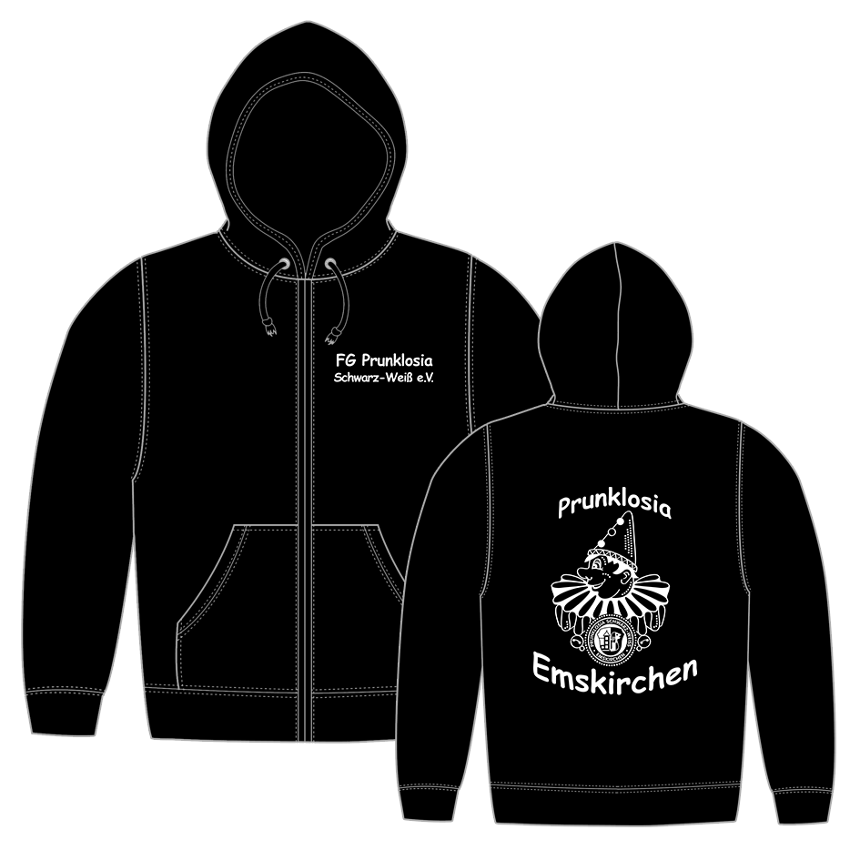 Zip Hoodie "Prunklosia" Unisex